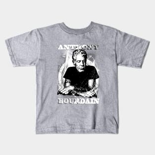 ANTHONY BOURDAIN (1956- 2018) Kids T-Shirt